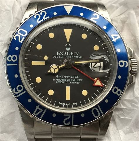 rolex 1675 matte dial variations|rolex gmt reference 1675.